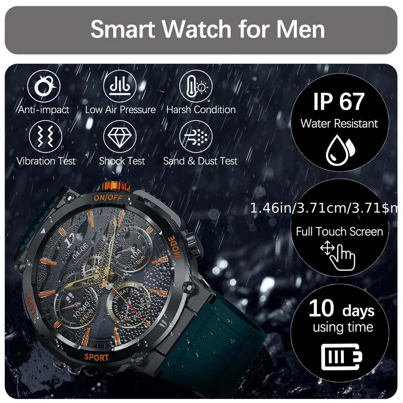 Omni SmartWatch + Pulsera y Collar GRATIS + Envio GRATIS